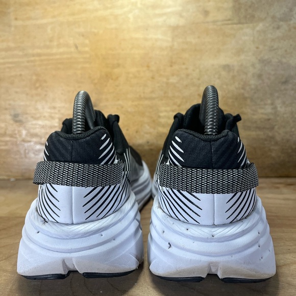Hoka One One Rincon 2 LIGHTWEIGHT Womens Size 8.5 Running Shoes Sneakers Black - Picture 5 of 15
